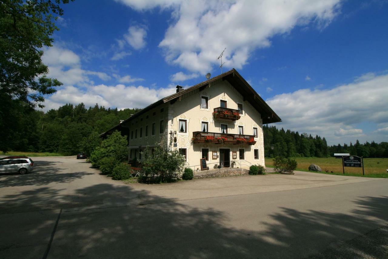 Landgasthof Auerschmiede Irschenberg Buitenkant foto